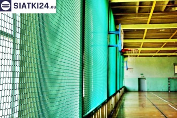 Siatki Mikołów - Siatki zabezpieczające na hale sportowe - zabezpieczenie wyposażenia w hali sportowej dla terenów Mikołowa